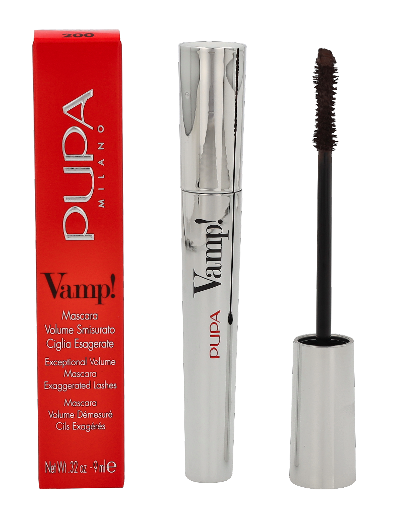 Pupa Milano Pupa Vamp! Blakstienų tušas #200 Coco Brown, 9 ml