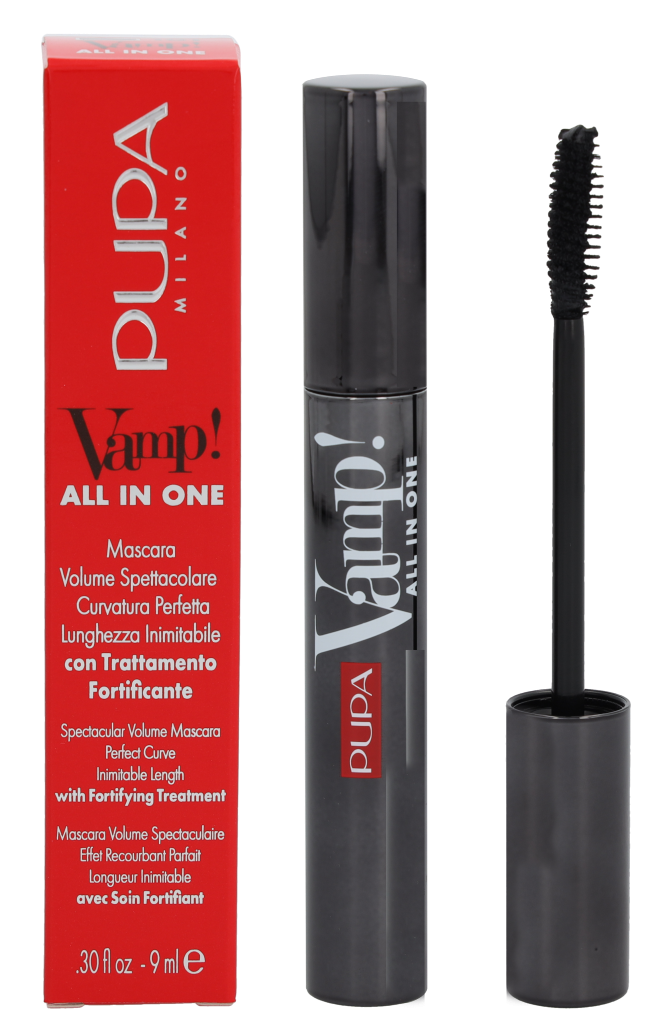 Pupa Milano Pupa Vamp! Blakstienų tušas All in One, 9 ml