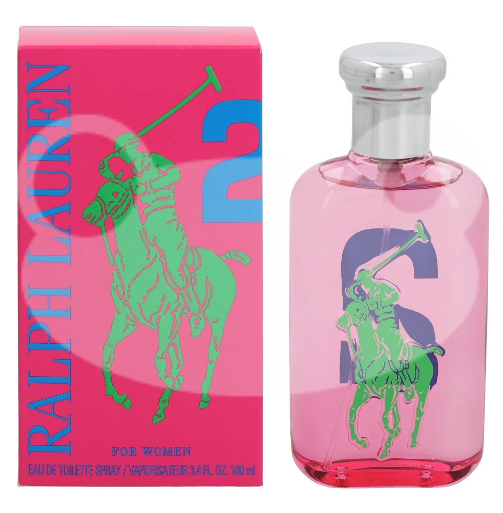 Ralph Lauren Big Pony 2 Rožinė moterims skirtas tualetinis vanduo, 100 ml