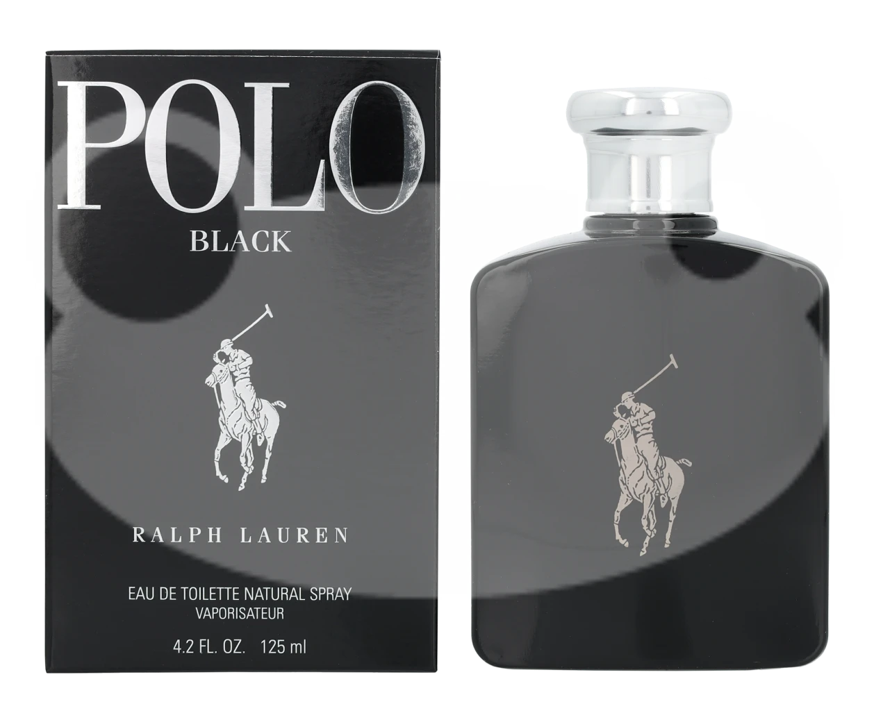 Ralph Lauren Polo Juodas EDT tualetinis vanduo vyrams, 125 ml