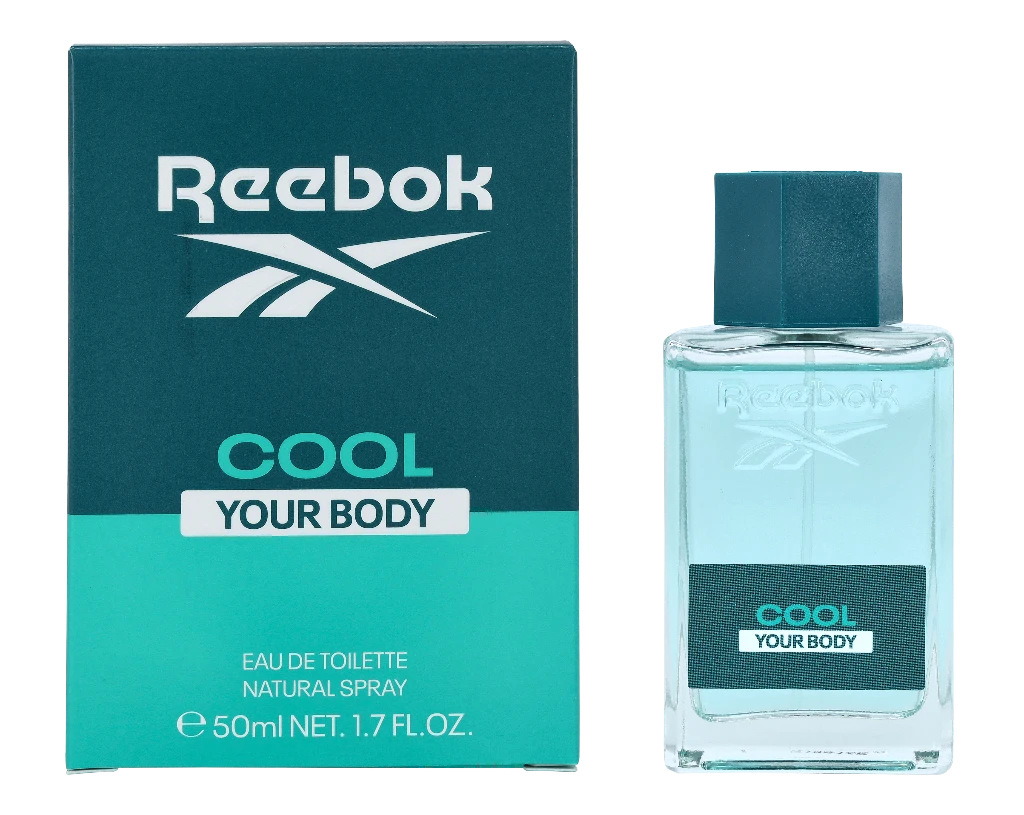 Reebok Cool Your Body EDT tualetinis vanduo vyrams, 50 ml