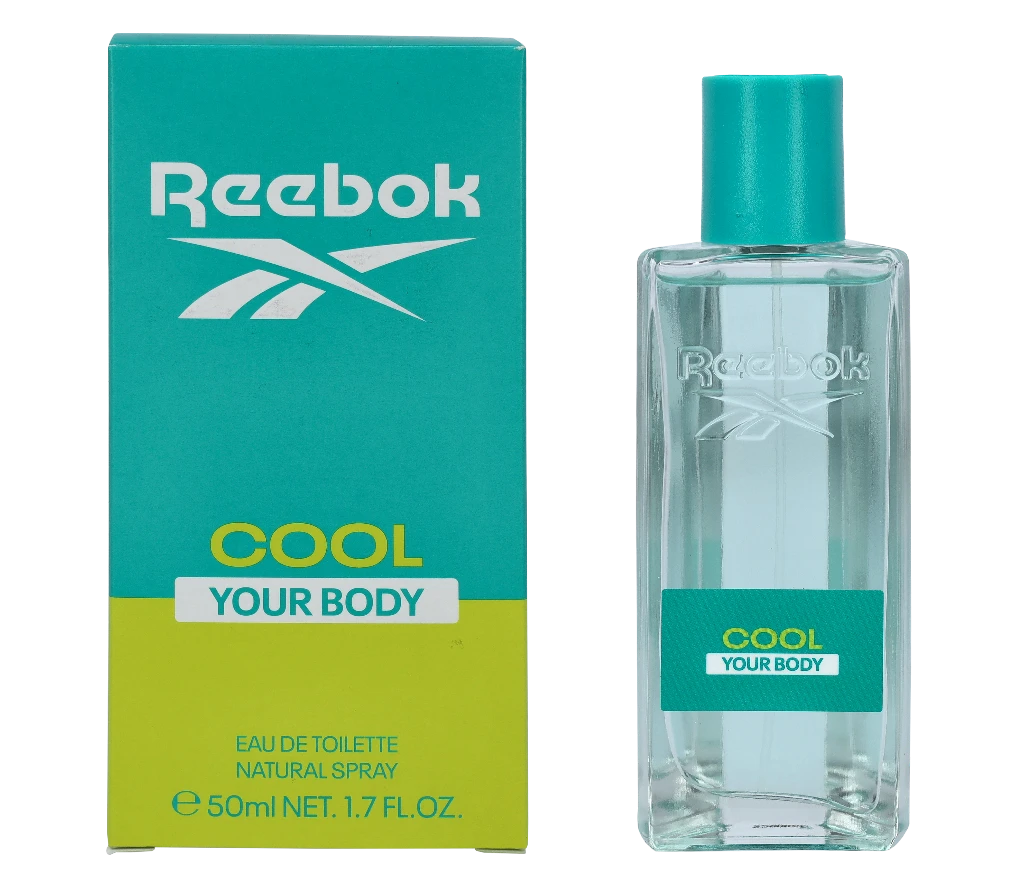 Reebok Cool Your Body EDT tualetinis vanduo moterims, 50 ml