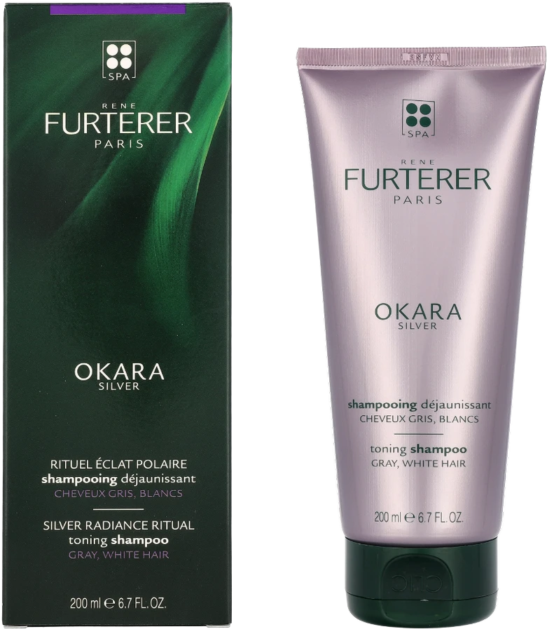 Rene Furterer Okara Sidabrinis tonizuojantis šampūnas 200ml