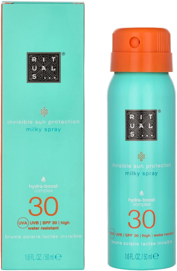 Rituals The Ritual of Karma Apsauga nuo saulės Milky Purškiklis purškiamas apsauginis pienelis nuo saulės SPF 30, 50 ml