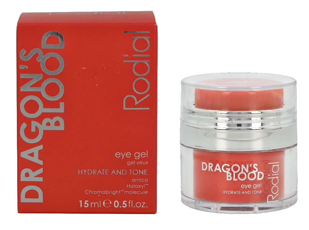 Rodial Dragon's Blood Eye Gel vėsinantis akių kontūro gelis, 15 ml