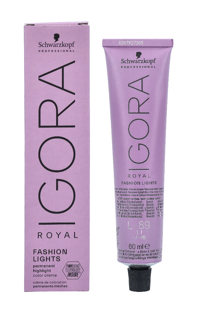 plaukų dažai Schwarzkopf Igora Royal Fashion Lights L-89 Tamsiai žalia 60ml