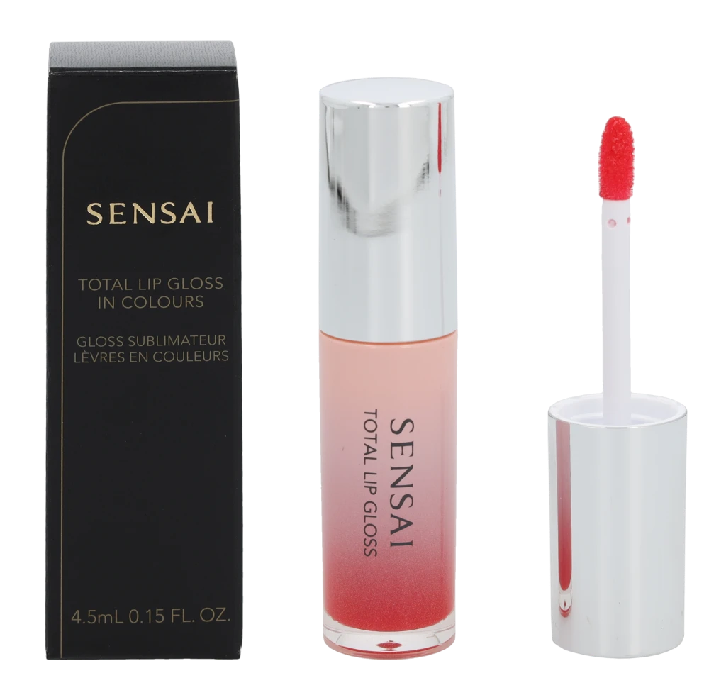 Lūpų blizgis Sensai Total Lūpų blizgis In Colours 02 Akebono Raudona 4,5ml
