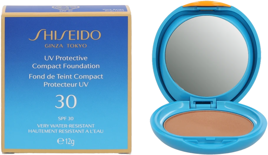 Shiseido Apsauga nuo saulės Compact Foundation SPF30, 12 g