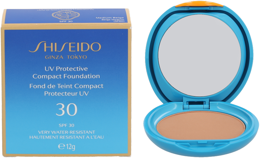 Shiseido Apsauga nuo saulės Compact Foundation SPF30, 12 g