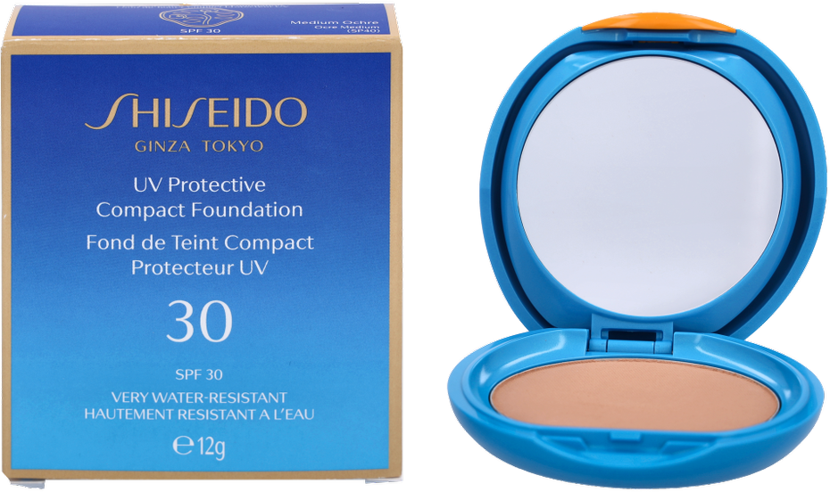 Shiseido Apsauga nuo saulės Compact Foundation SPF30, 12 g