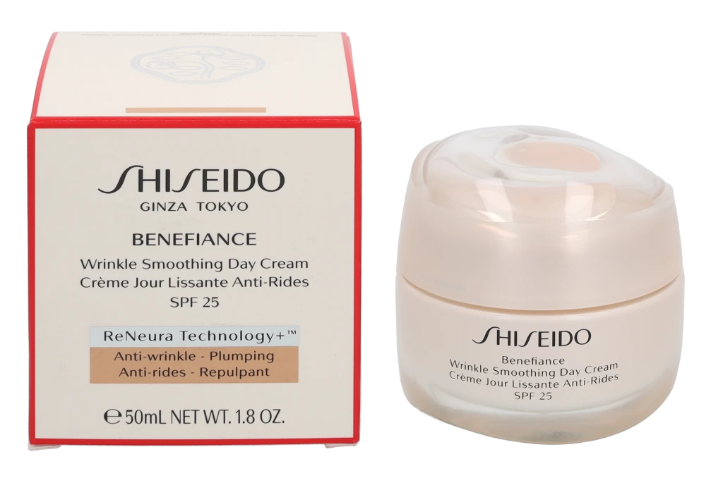 Shiseido Benefiance raukšles išlyginantis dieninis kreminis Spf25, 50 ml