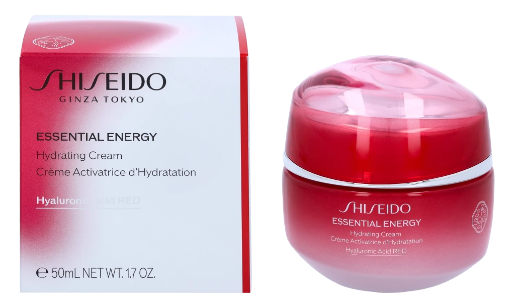 Shiseido Essential Energy Hydrating Kreminis drėkinantis veido kremas, 50 ml