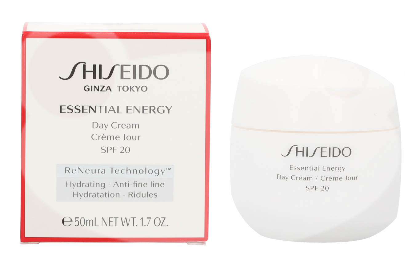 Shiseido Essential Energy Day Kreminis SPF 20 dieninis veido kremas, 50 ml