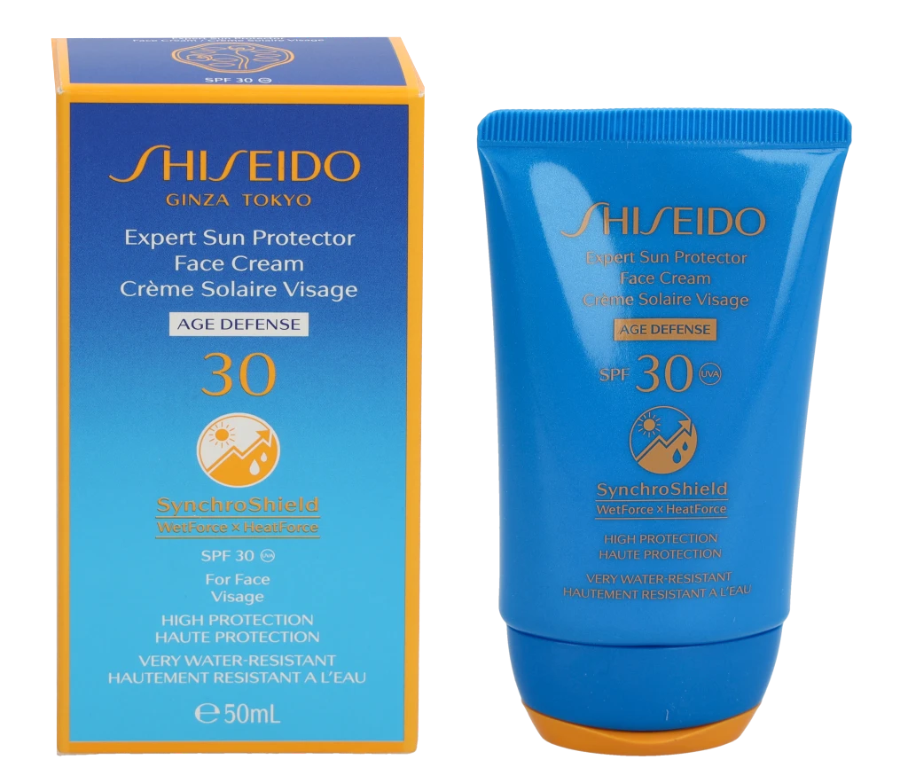 Shiseido Expert Sun Protector Face Kreminis Spf30+, 50 ml