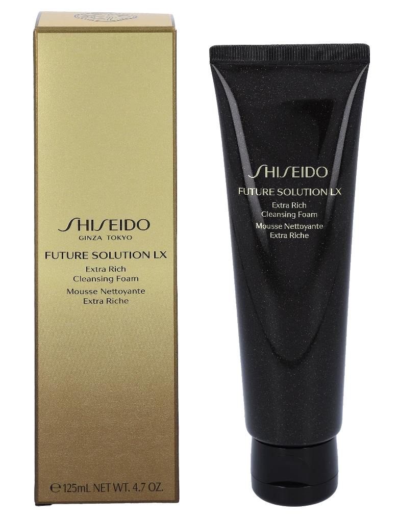 Shiseido Future Solution Lx Extra Rich Cleansing Foam valomosios veido putos, 125 ml