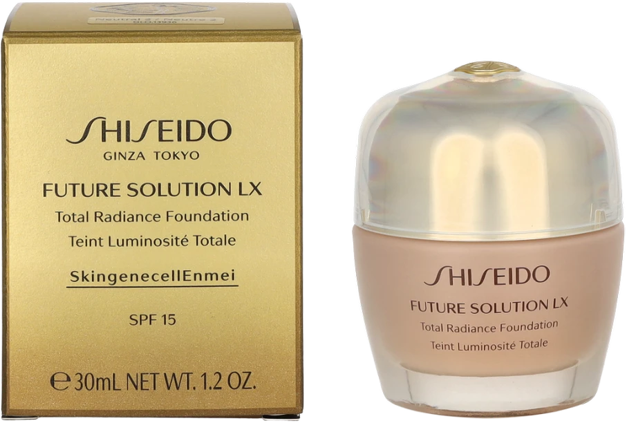 Shiseido Future Solution LX Total Radiance Foundation Neutral 2, 30 ml