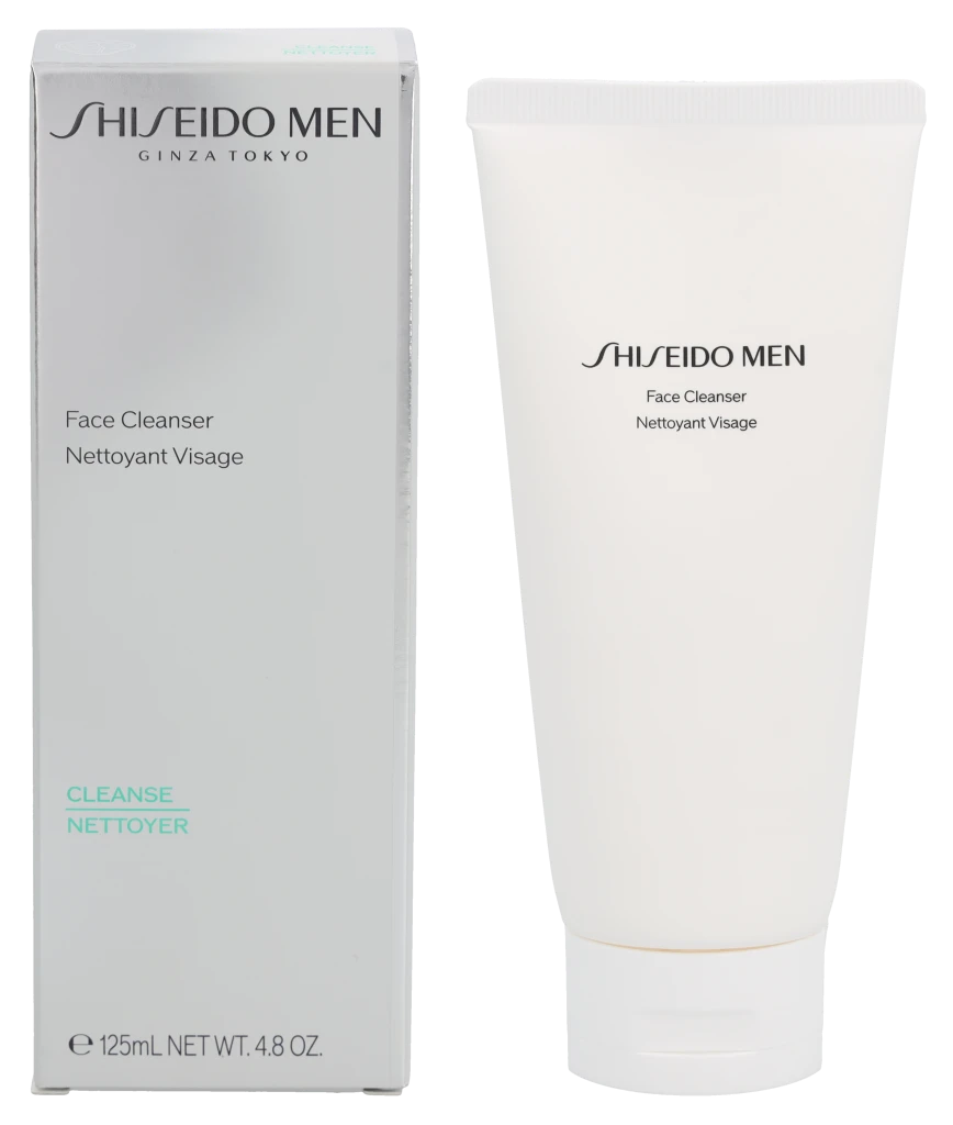 Shiseido Men Face Valiklis veido prausiklis vyrams, 125 ml