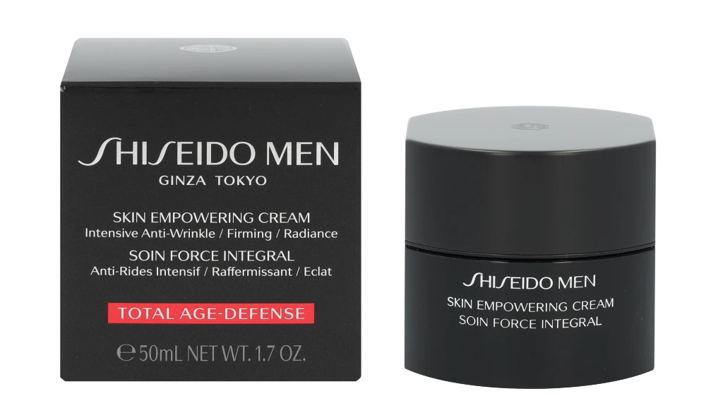 Shiseido Men Skin Empowering Kreminis veido kremas vyrams, 50 ml
