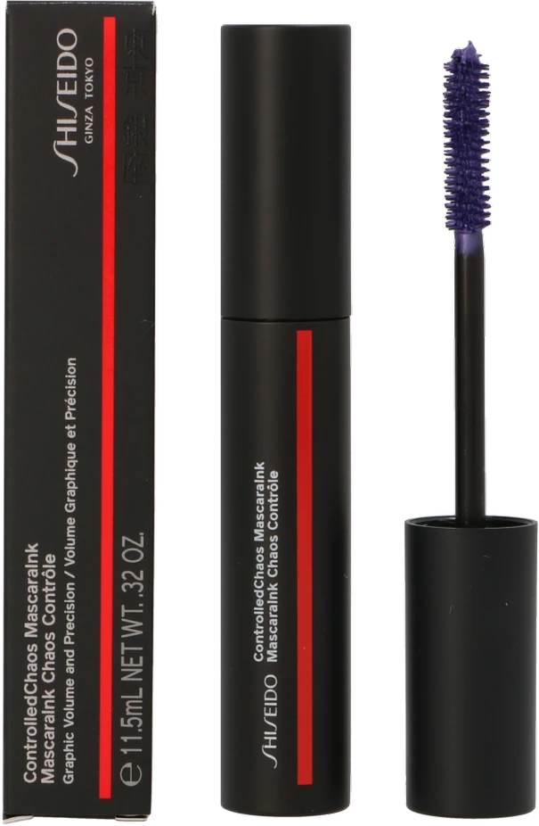 Shiseido Shiseido ControlledChaos blakstienų tušasInk #03 Violet Vibe, 11,5 ml