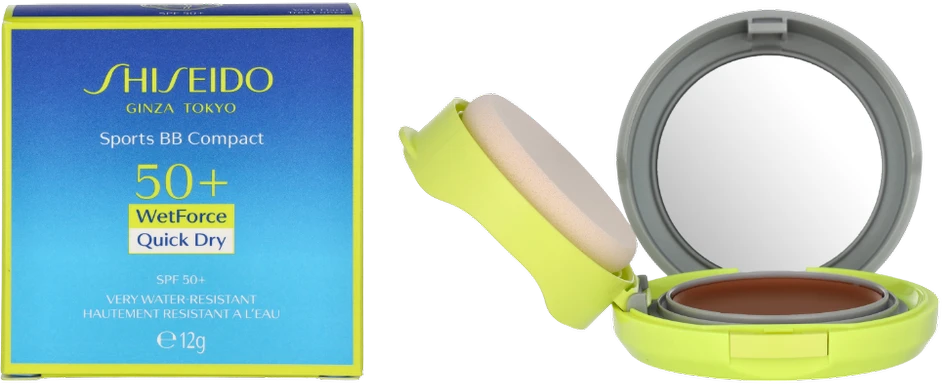 Shiseido Sports BB Compact Spf50 labai tamsus