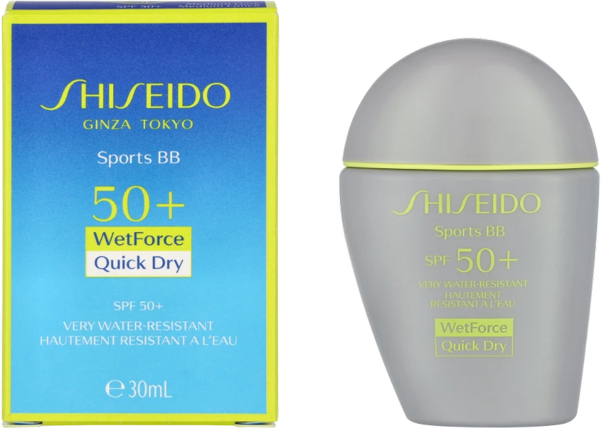 Shiseido Sports BB Atsparus vandeniui Spf50 Medium Dark, 30 ml