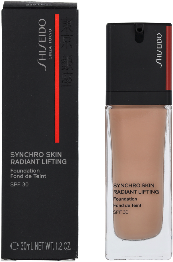 Shiseido Synchro Skin Radiant Lifting Foundation 220 Linas, 30 ml
