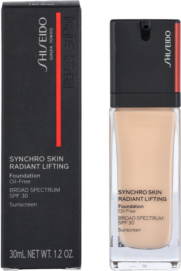 Shiseido Synchro Skin Radiant Lifting Foundation 160 Shell, 30 ml