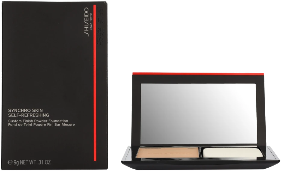 Shiseido Synchro Skin savaime gaivinantis individualus užbaigimo pudra pagrindas 240