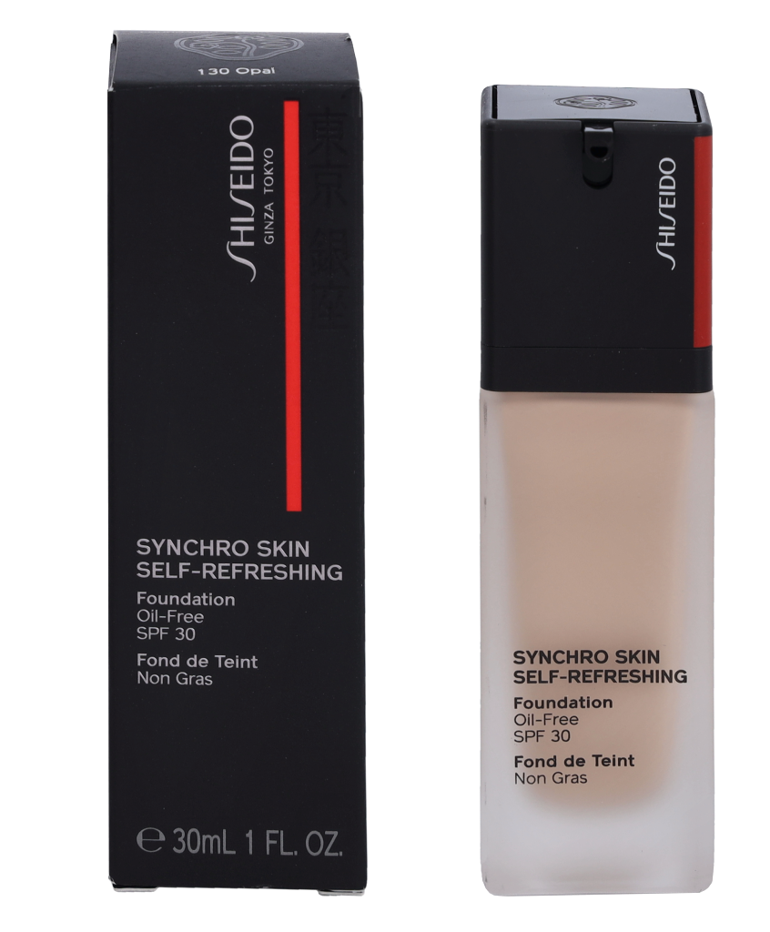 Shiseido Synchro Skin Self-Refreshing Foundation SPF30, 30 ml