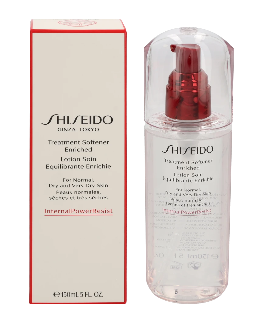 Shiseido veido losjonas ir purškiklis, praturtintas minkštikliu, 150 ml