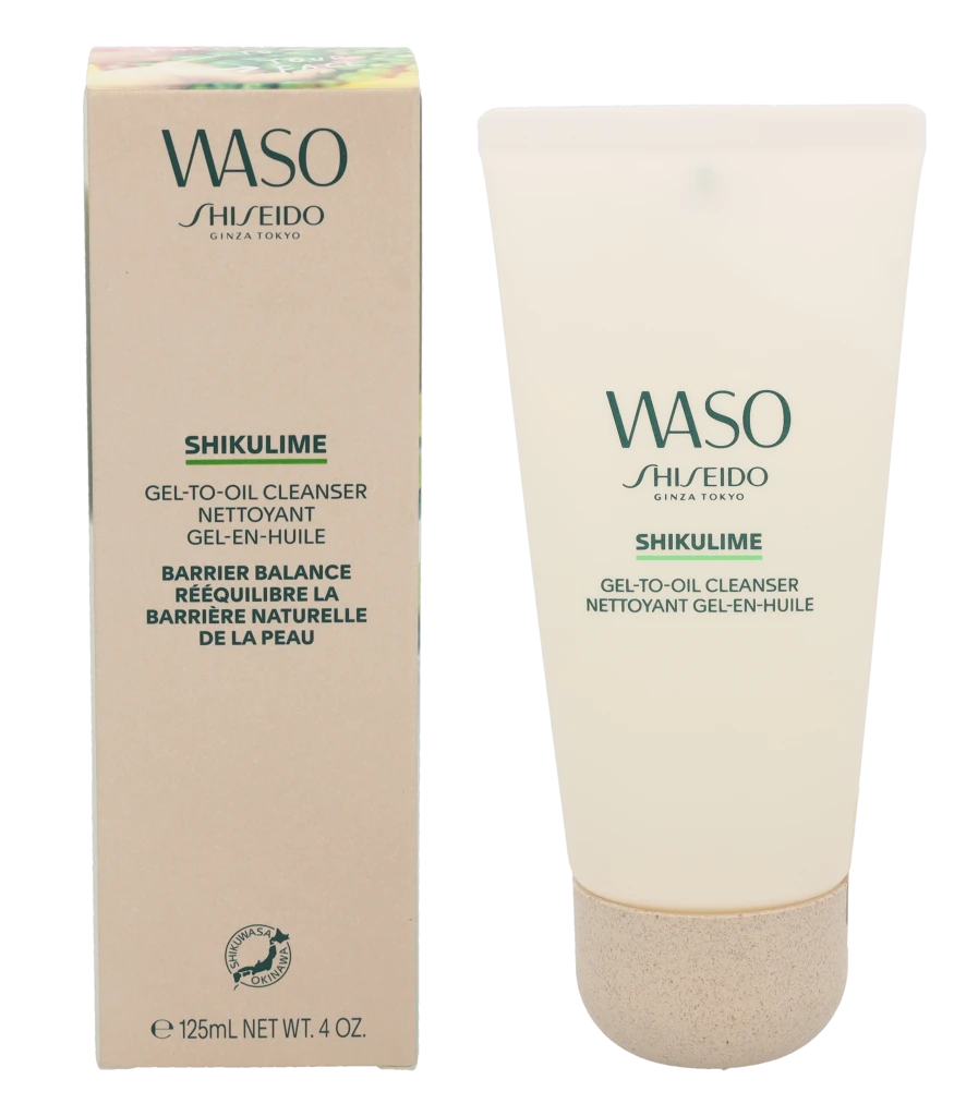 „Shiseido Waso Shikulime“ veido valymo gelis nuo nešvarumų, 125 ml