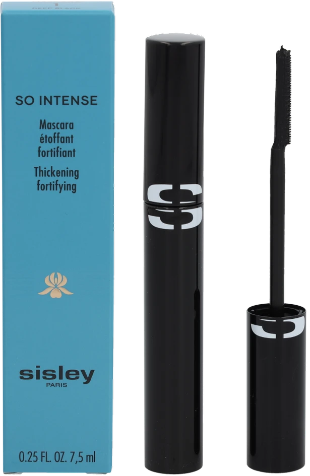 Sisley Blakstienų tušas So Intense Deep #01 Deep Juodas, 7.5 ml