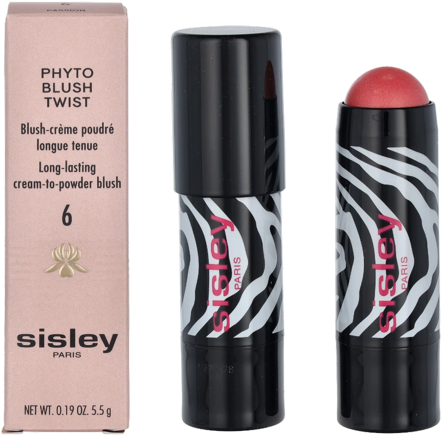 Sisley Phyto Blush Twist ilgalaikiai kreminiai skaistalai nuo pudros, 5,5 g