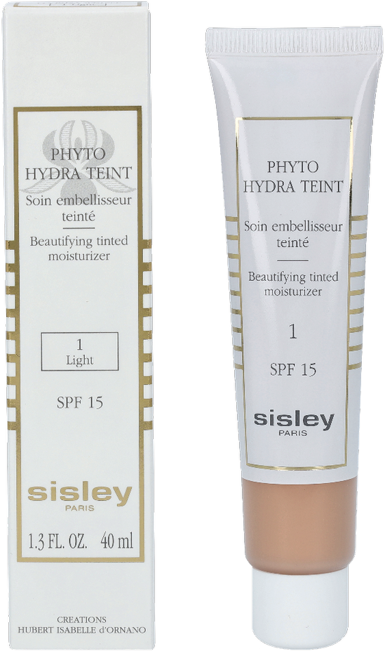 Sisley Phyto-Hydra Teint Drėkinamasis kremas su atspalviu, SPF15, spalva: 1 Light, 40 ml