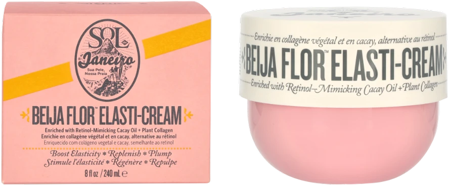 Sol De Janeiro Beija Flor Elasti Body Kreminis elastingumą didinantis kremas kūnui, 240 ml