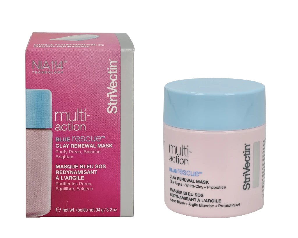 "Strivectin Multiaction Mėlyna Rescue Clay Renewal Mask" atnaujinimo kaukė 94g