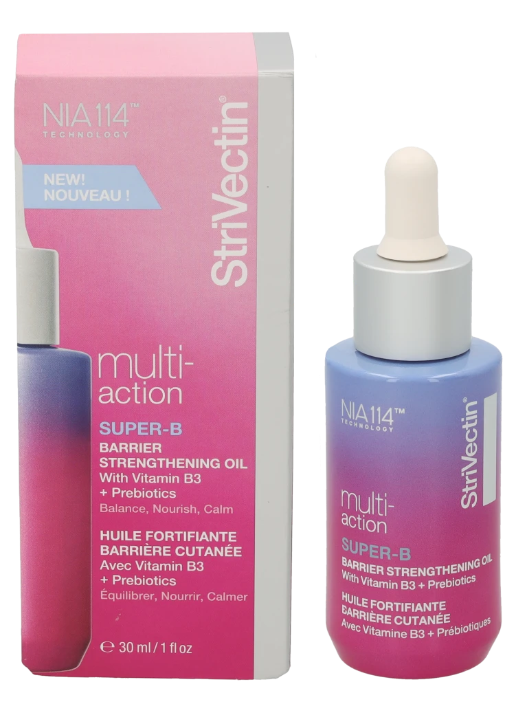 Strivectin Multiaction Super-B odos maitinamasis veido aliejus su prebiotiniu mišiniu 30ml