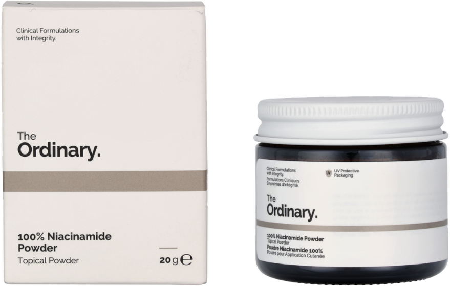The Ordinary 100% niacinamido milteliai