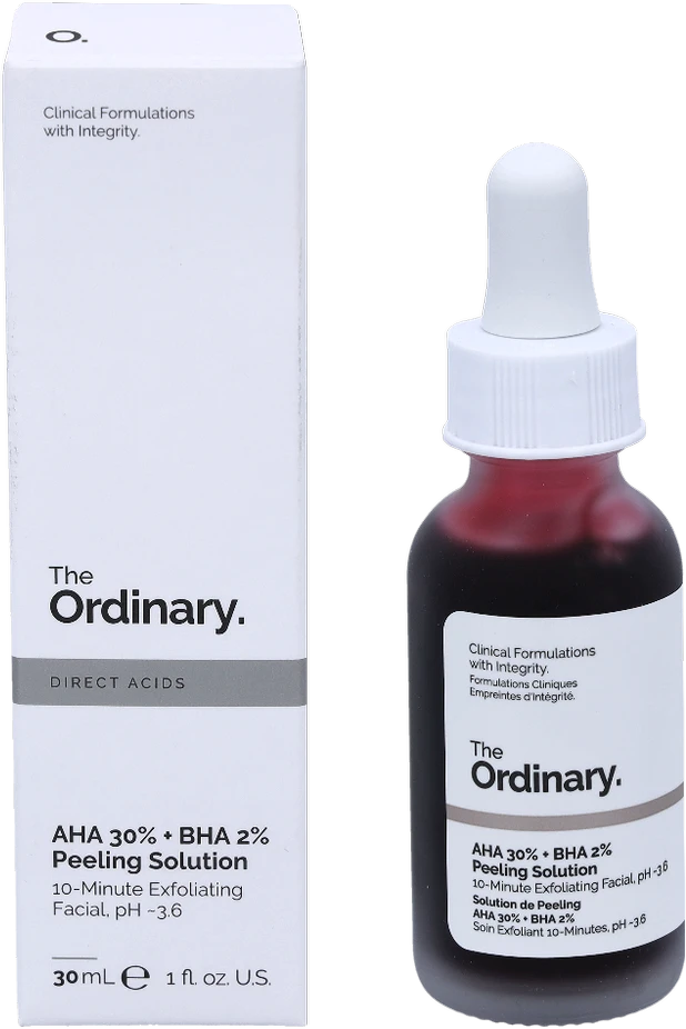The Ordinary AHA 30% + BHA 2% Peeling Solution
