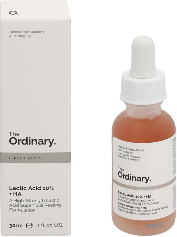 The Ordinary lactic acid 10% + HA serumas