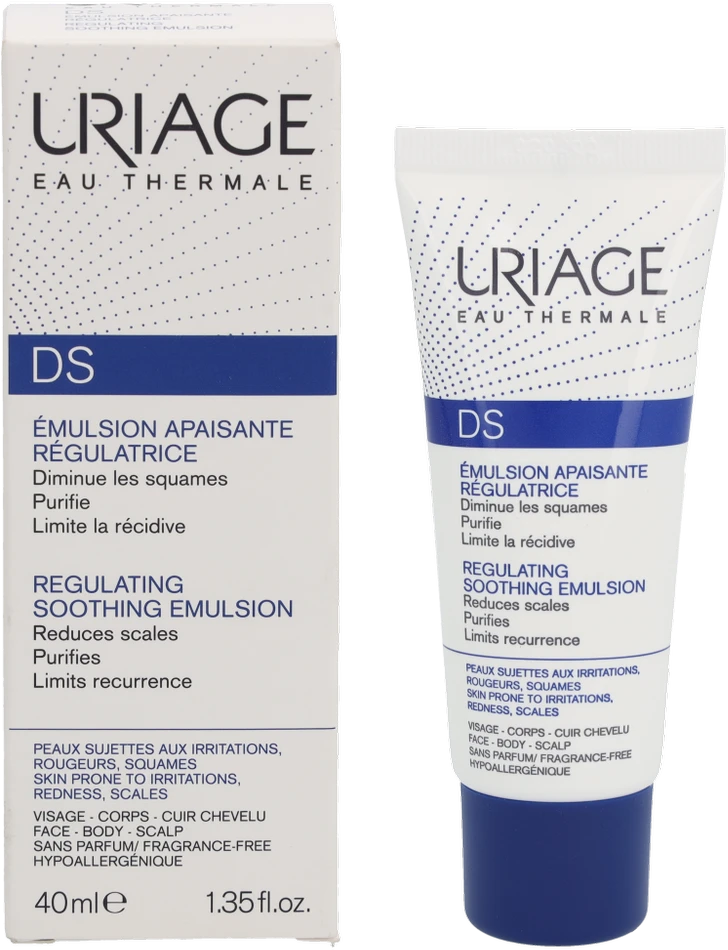 "Uriage Ds Emulsión" reguliuojanti emulsija 40ml