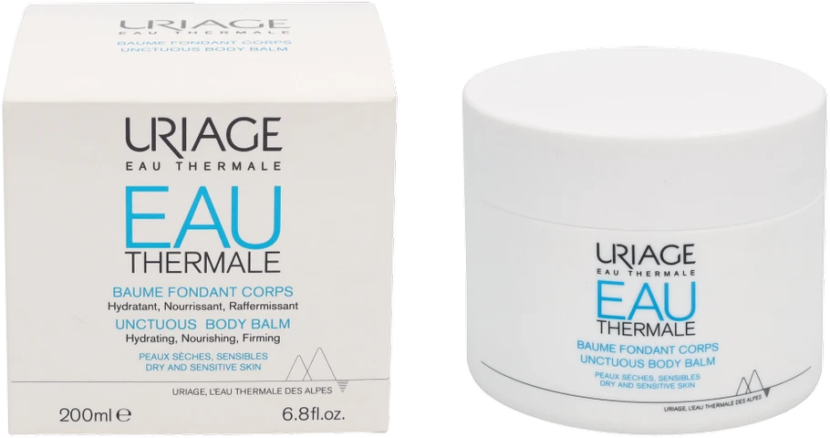 Uriage Eau Thermale kūno balzamas su aliejumi, 200 ml