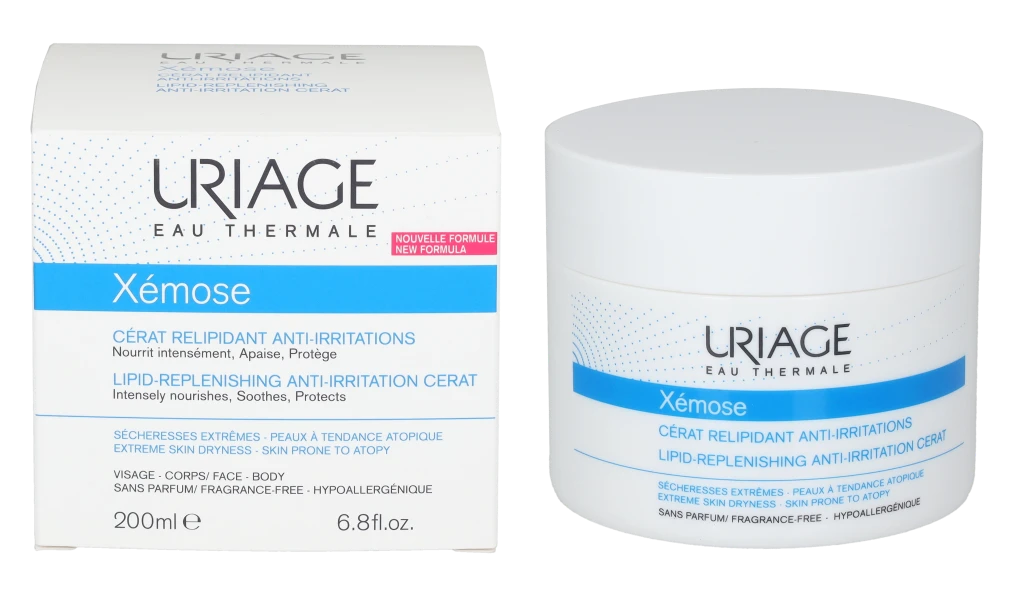 "Uriage Xémose Cerato Relipidizuojanti priemonė su raminamosiomis savybėmis 200ml