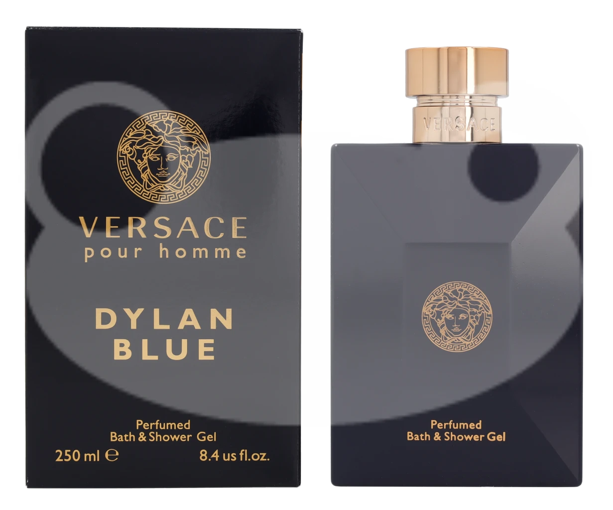 Versace Dylan Mėlyna Pour Homme Bath & Dušo želė parfumuota dušo želė vyrams, 250 ml