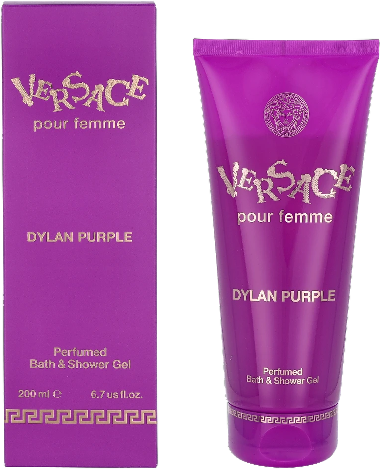 Vonios ir dušo želė Versace Dylan Purple Pour Femme, 200 ml