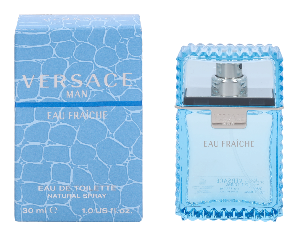 Kvepalai vyrams Versace Man Eau Fraiche EDT, 30 ml, modelis 500007