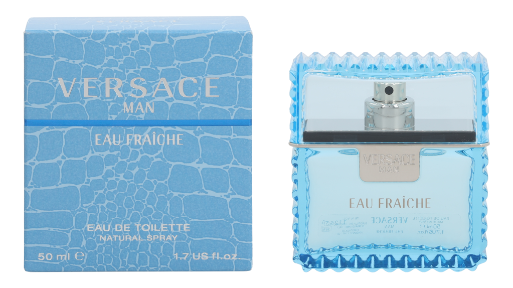 Kvepalai vyrams Versace Man Eau Fraiche EDT, 50 ml, modelis