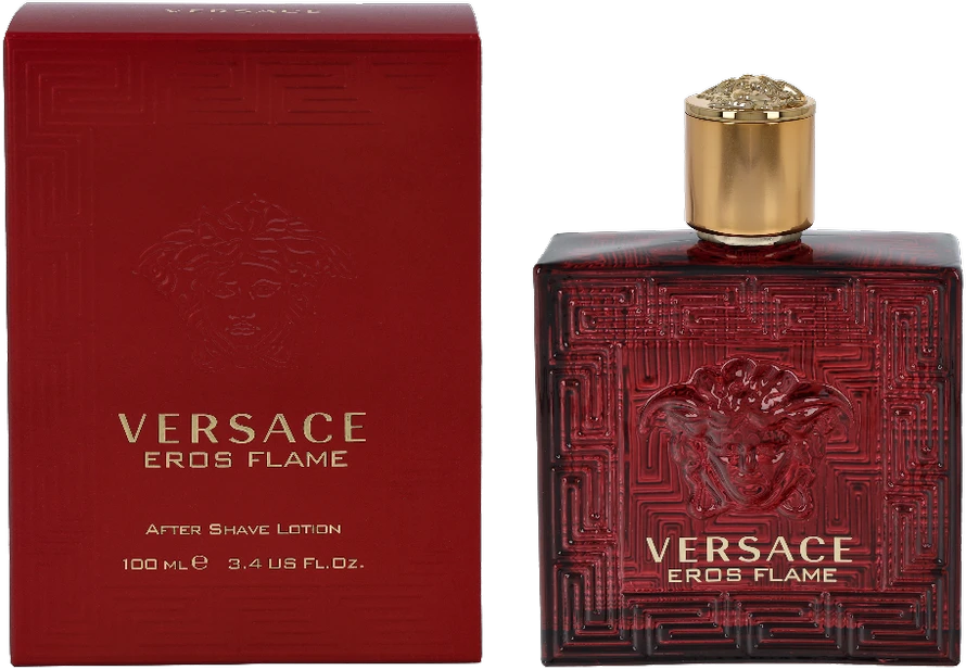 Versace Eros Flame After Shave Lotion losjonas po skutimosi, 100 ml