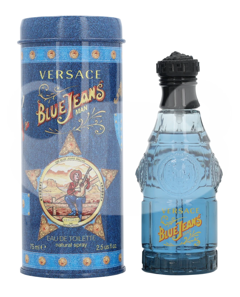Kvepalai vyrams Versace Blue Jeans EDT, 75 ml