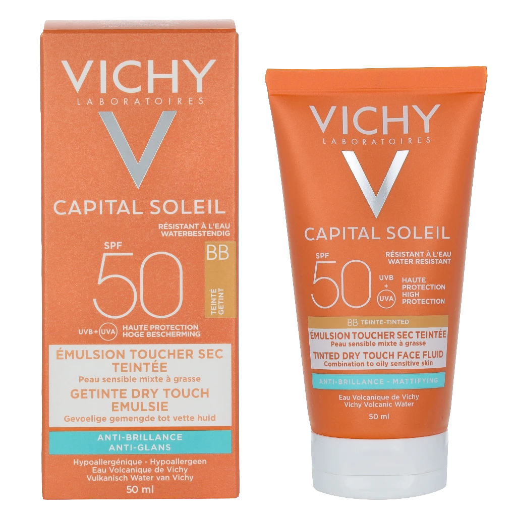 Vichy Ideal Soleil BB Spf50 Natural Tan Shade BB kremas saugantis nuo saulės 50ml